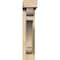 Ekena Millwork Olympic Block Rough Sawn Bracket w/ Offset Brace, Douglas Fir, 4"W x 18"D x 18"H BKT0402X18X18OLY05RDF - alternate 2